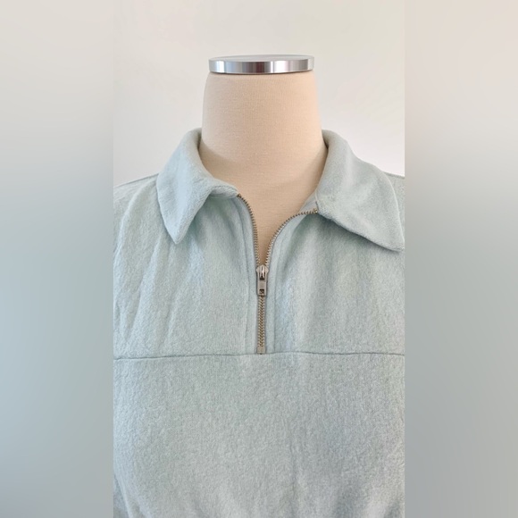 Fleece Quarter Zip Pull Over Sweatshirt - Picture 4 of 7